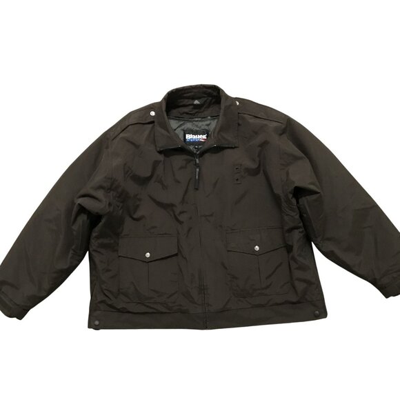 BLAUER Mens 3XL Brown Coat  Bomber 3 Season security Police EMS Tactical  NWOT - Picture 1 of 16